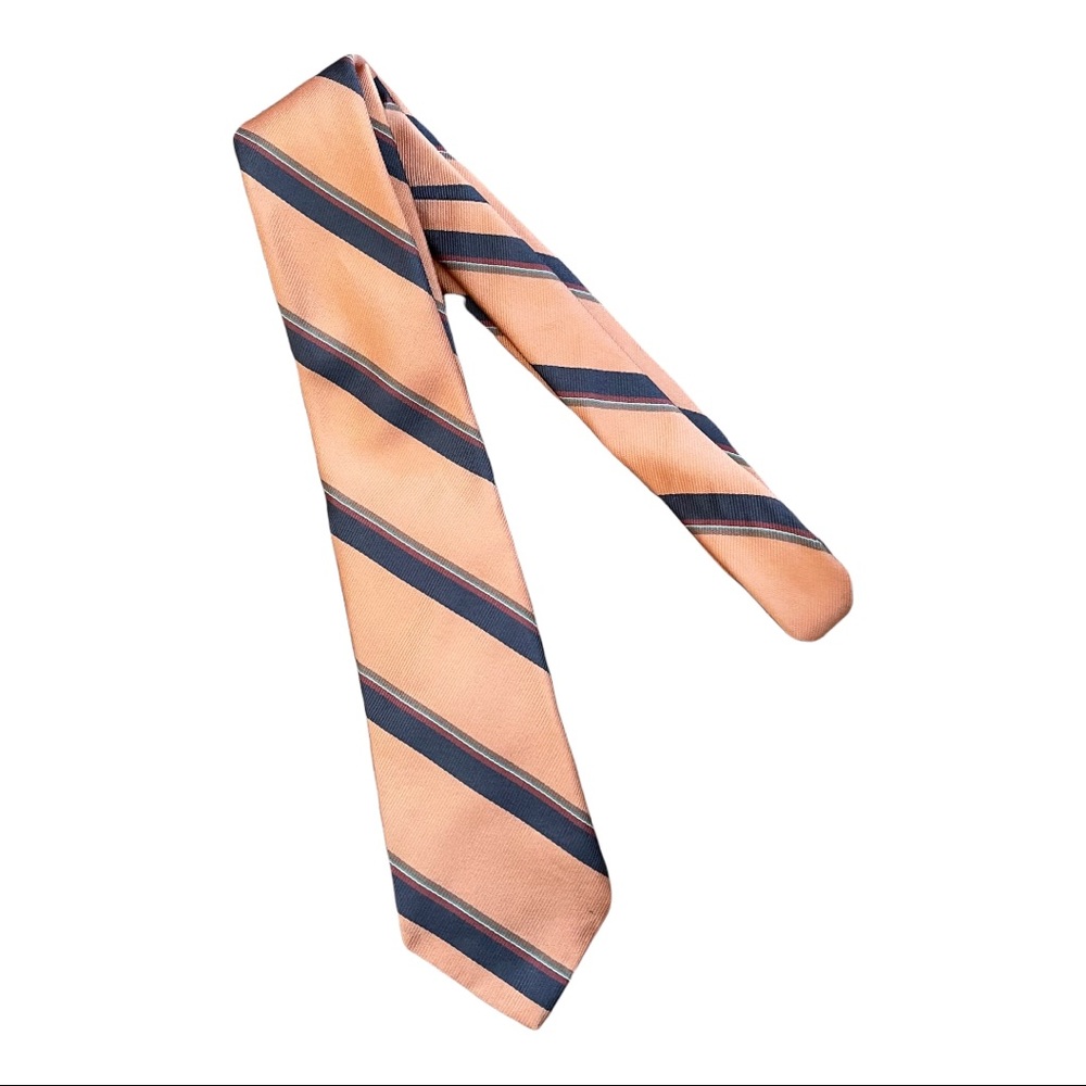 Vintage‎ Christian Dior Mens Striped Tie